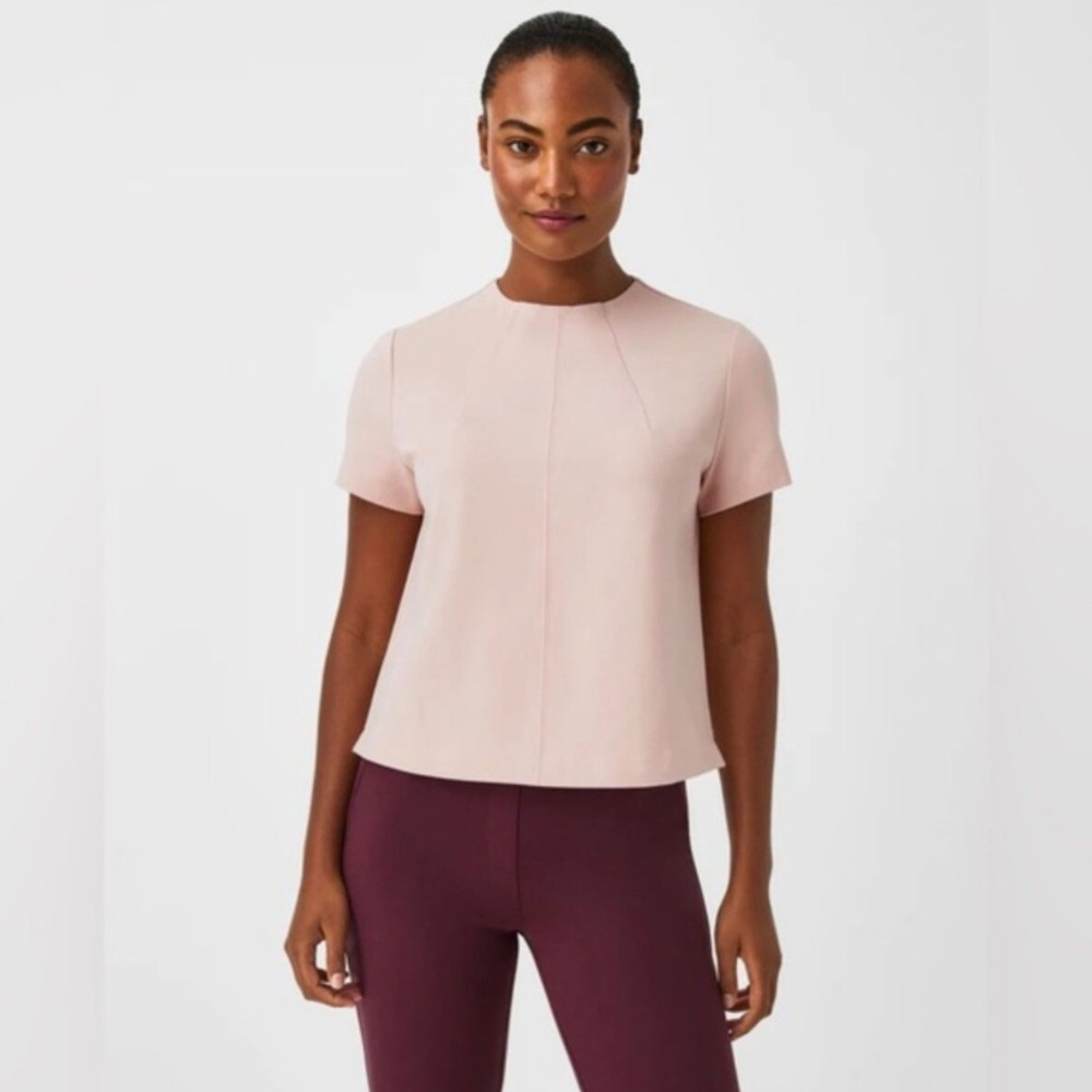 Spanx The Perfect Funnel Top Pale Pink Size Small NWOT